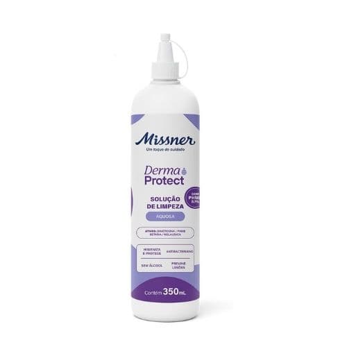 Solução de Limpeza Aquosa Derma Protect Frasco 350ml - Missner