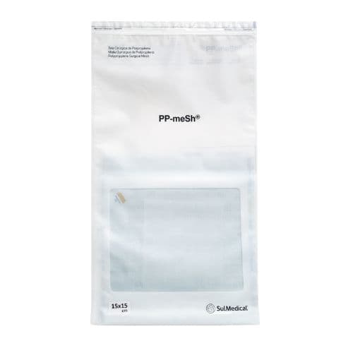 Tela Cirúrgica de Polipropileno 15x15cm PP-meSh - SulMedical