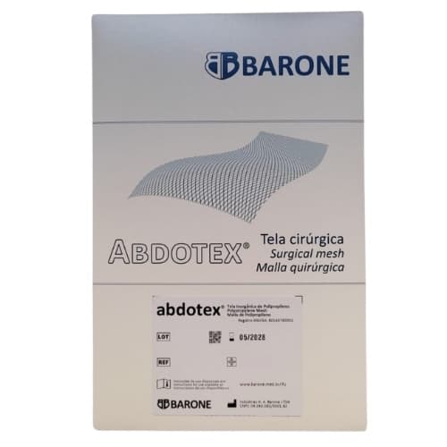 Tela De Polipropileno Abdotex 7,5 X 7,5cm Unidade Barone
