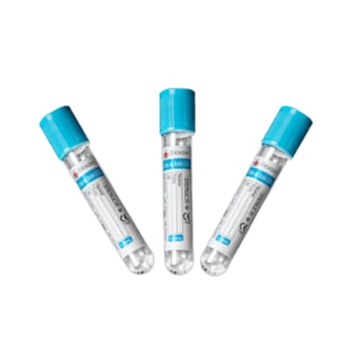 Tubo De Coleta De Sangue Vacutube Microtubo Citrato de Sódio 3,2% 0,5ml Plastico Com 100 Biocon