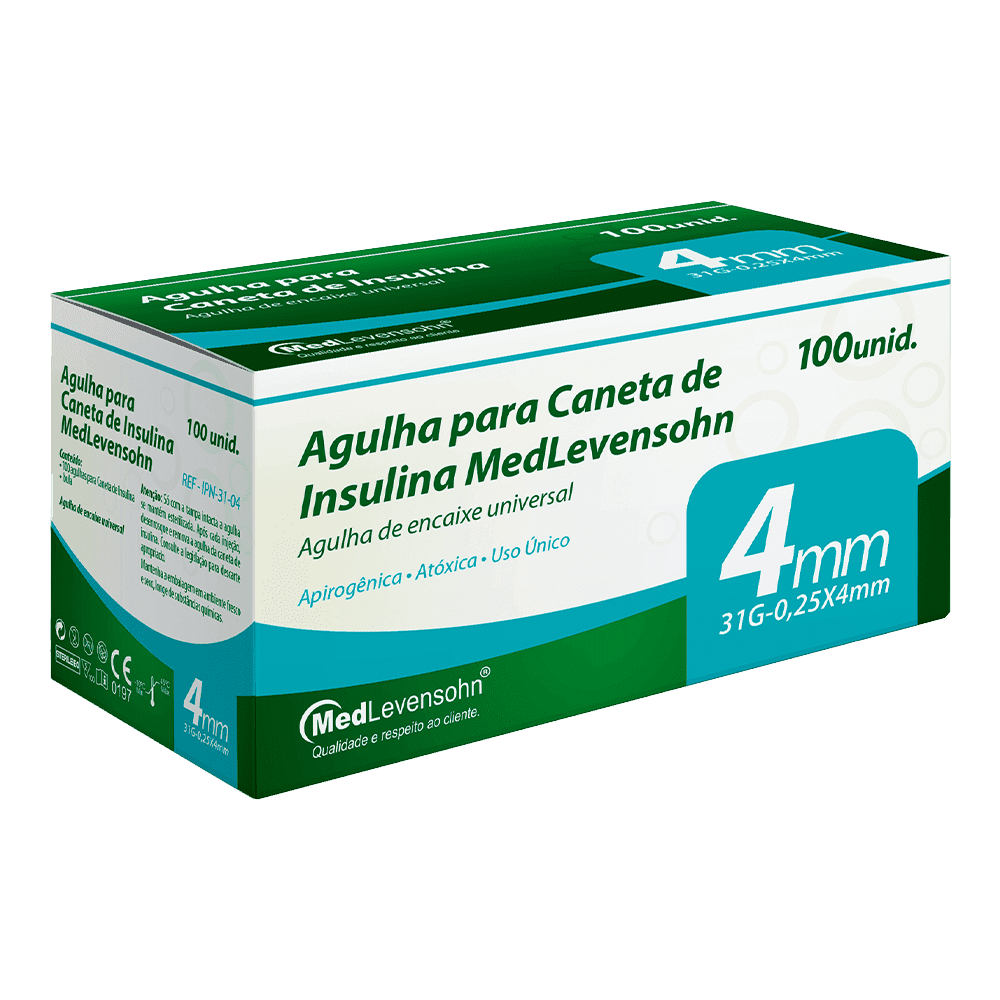 Agulha para caneta de insulina MedLevensohn - MedLevensohn