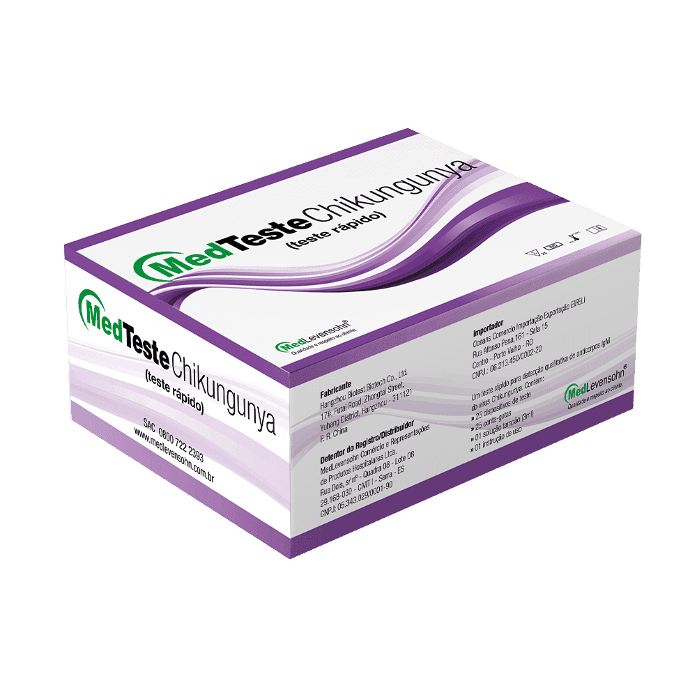 MedTeste Chikungunya ML02 - Teste Rápido - MedLevensohn