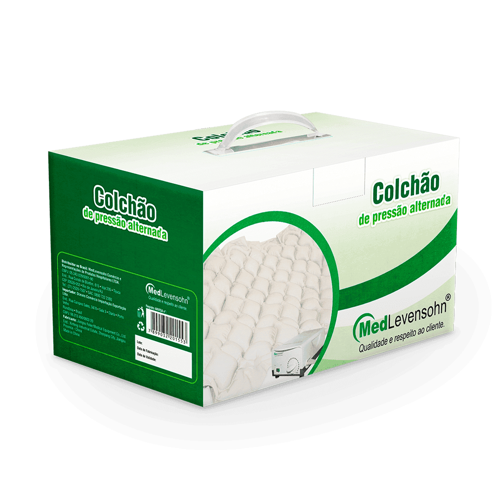 Colchão Pneumático de Pressão Alternada J001 MedLevensohn® - MedLevensohn