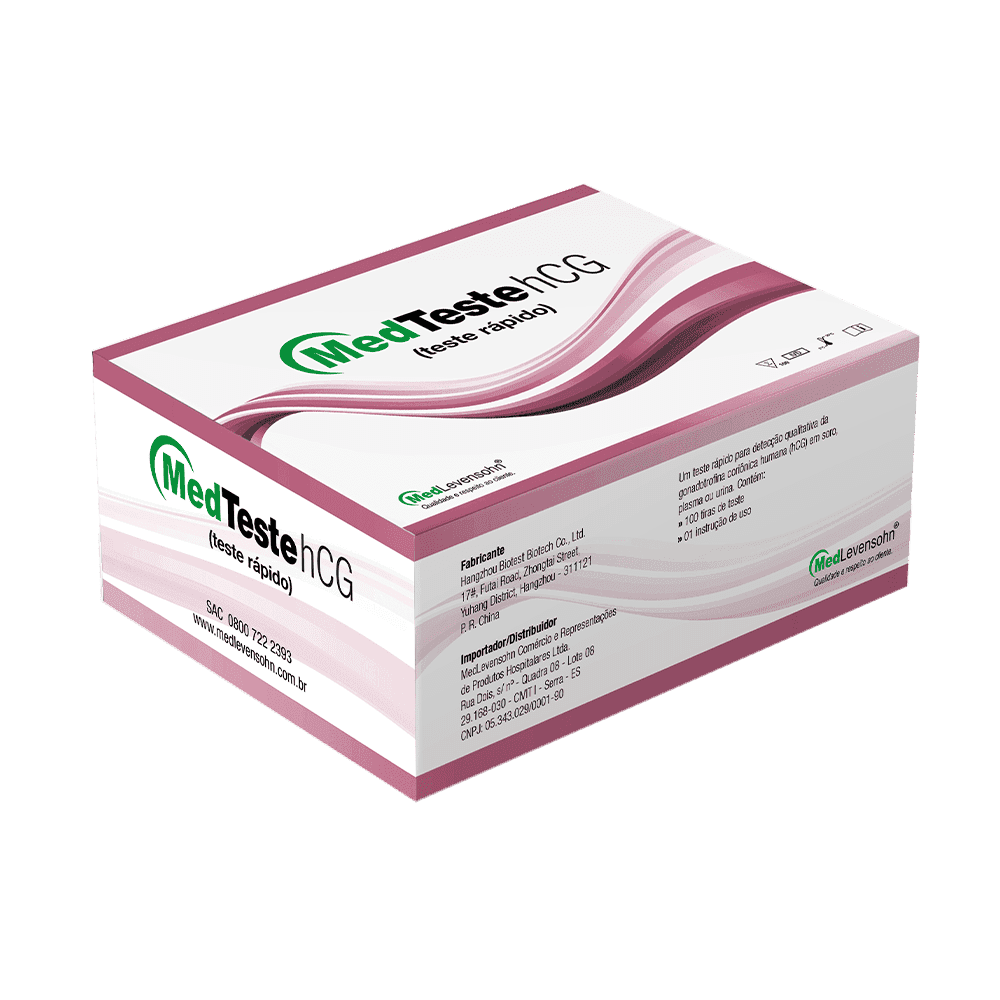 MedTeste HCG - Teste Rápido - MedLevensohn