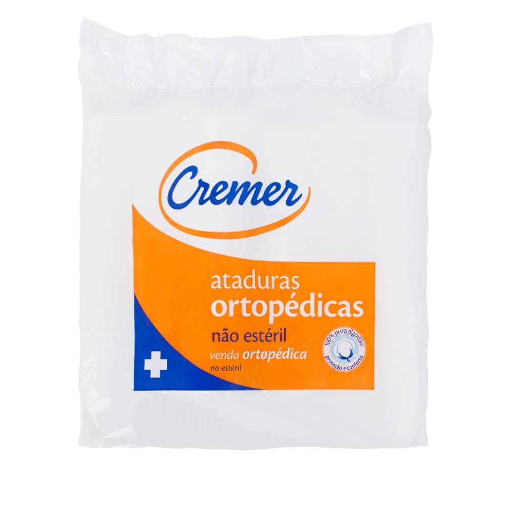 Atadura Ortopédica De Algodão Não Estéril C/12un Cremer (10cmx1,80m)
