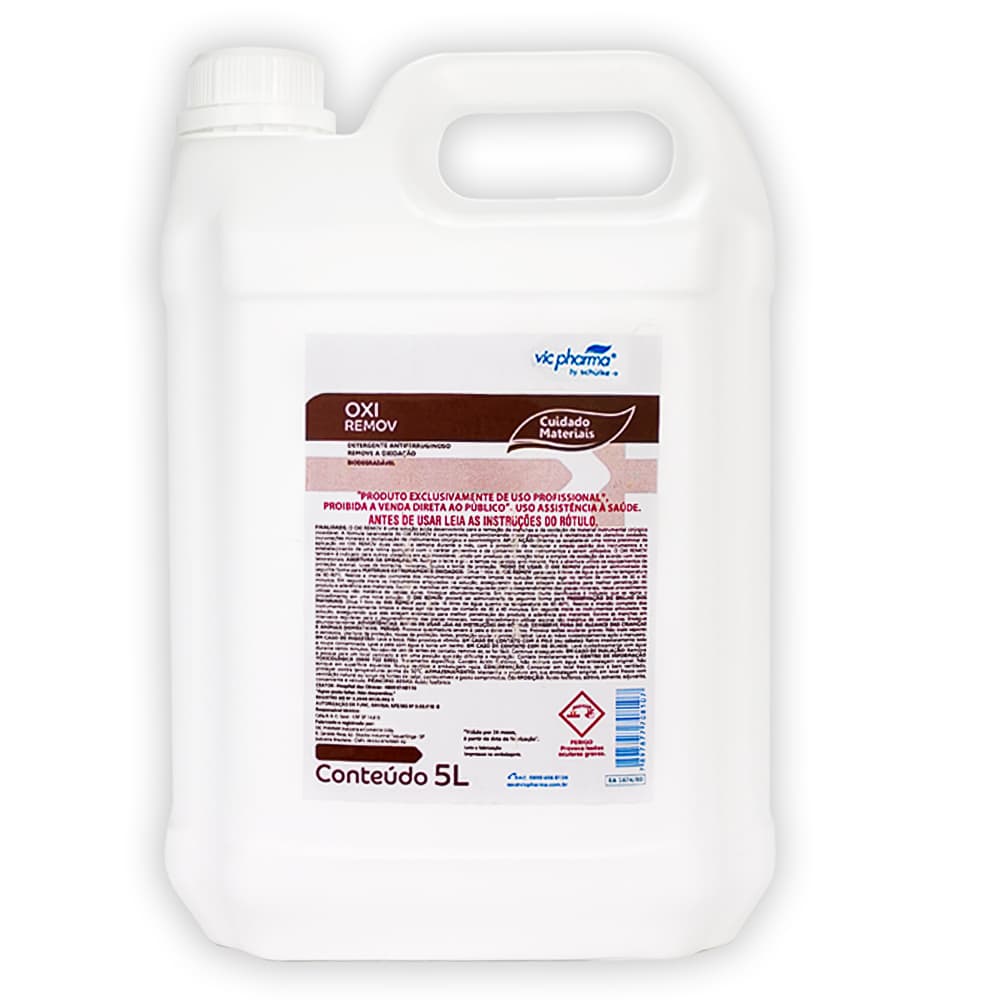 Detergente Antiferruginoso Oxi Remov 5000ml Vic Pharma