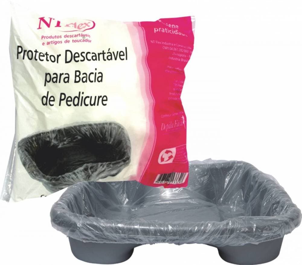 Protetor de Bacia Pedicure c/ 50 unds - NT Flex - Portal do Médico