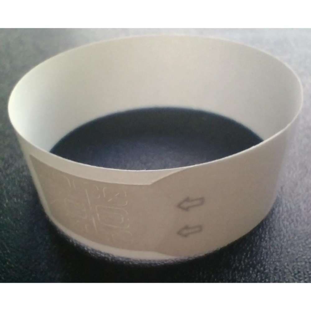 Rolo de 200 Pulseiras térmica direta sem ribbon para emergência Tecnomidia Bobina - Portal do Médico
