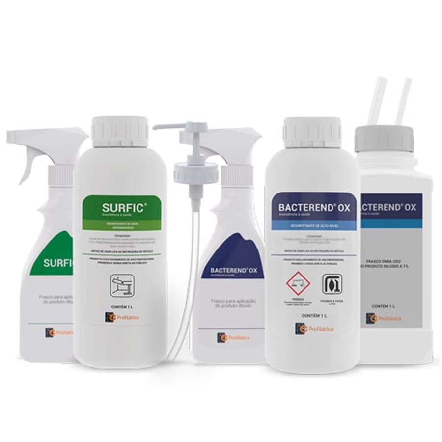Kit Limpeza e Desinfecção de Superfícies e Equipo | Profilática - Portal do Médico