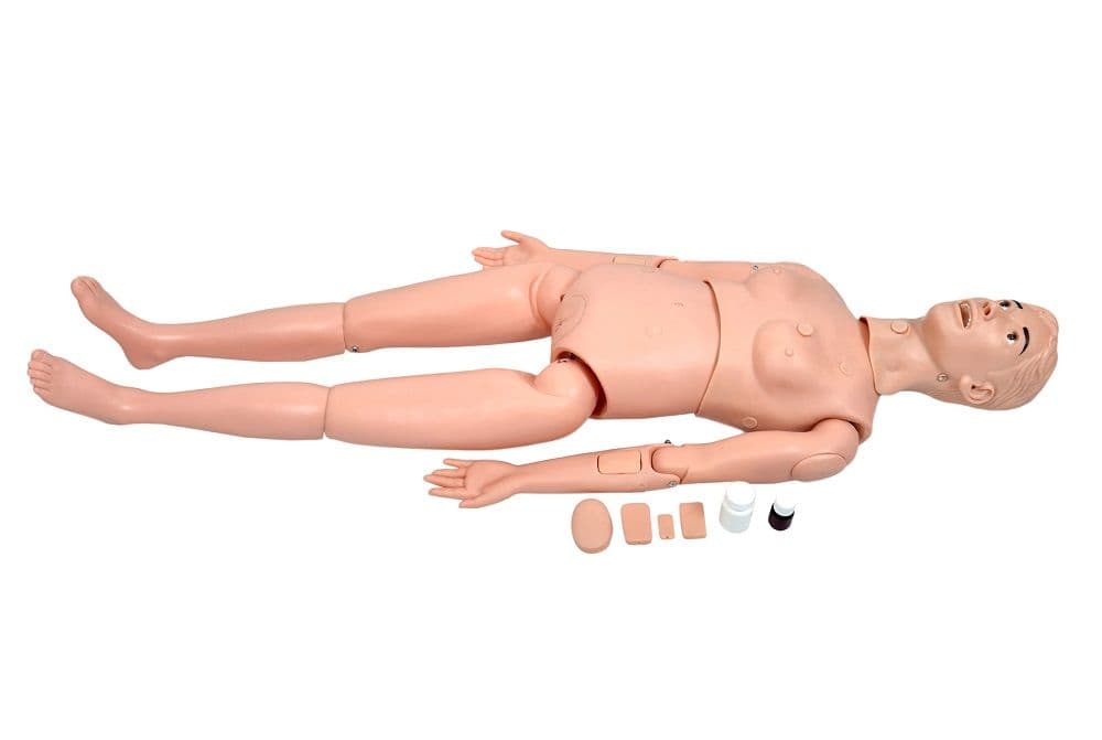 Manequim Feminino Adulto Básico Para Cuidados de Enfermagem - Portal do Médico
