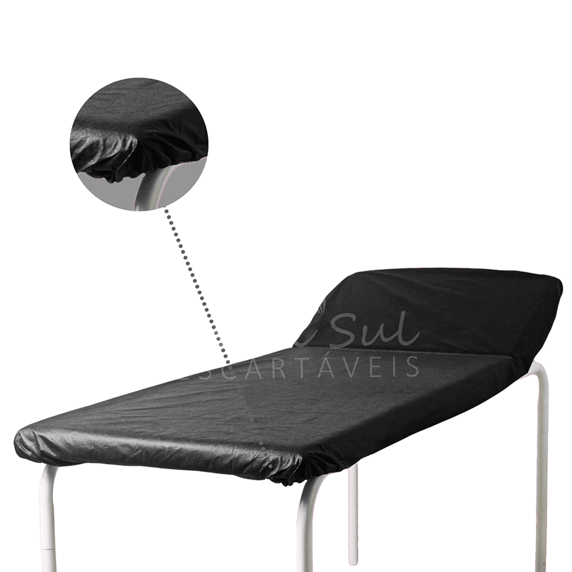 LENC PRETO 210X90 C/ ELAST 40G C/5 DESTAK SUL - Portal do Médico