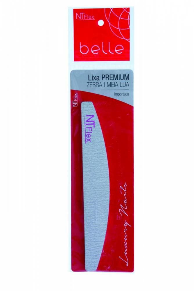 Lixa Para Unhas Zebra Premium Meia Luxa - NT Flex - Portal do Médico