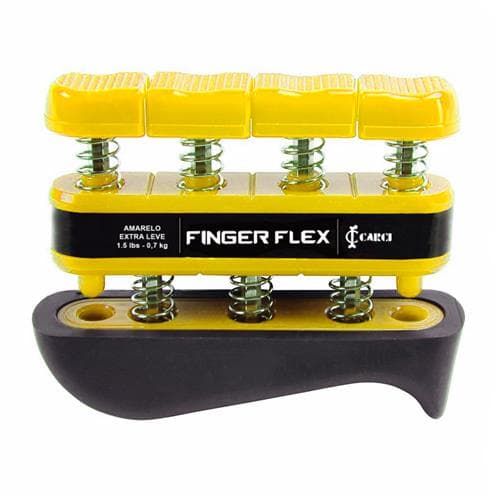 Fingerflex Exercitador De Mão Carci (Amarelo-Extra-Leve)