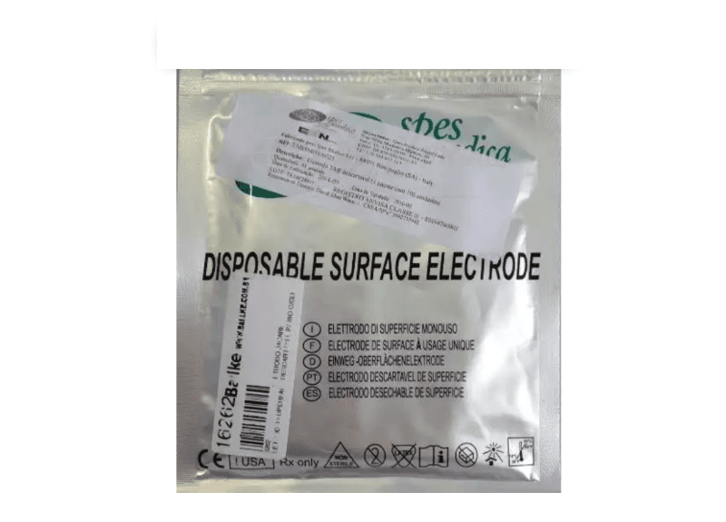 Eletrodo Para Bioimpedancia P/Uso C/Clip Spes100 Uni Jacaré