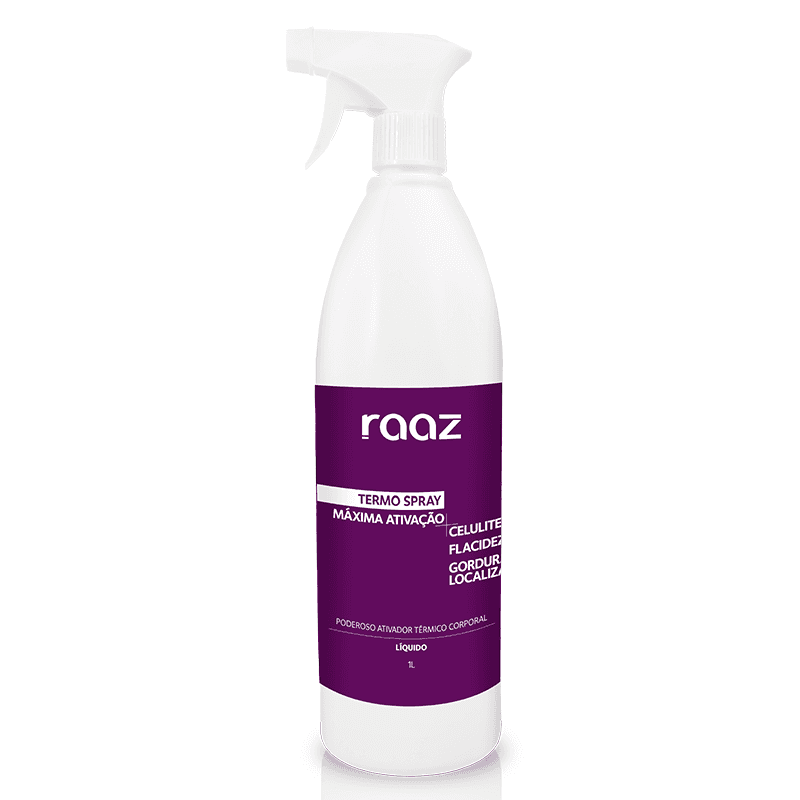 Termo Spray Anticelulite C/Nicotinato Metila 1000ml Raaz - Portal do Médico