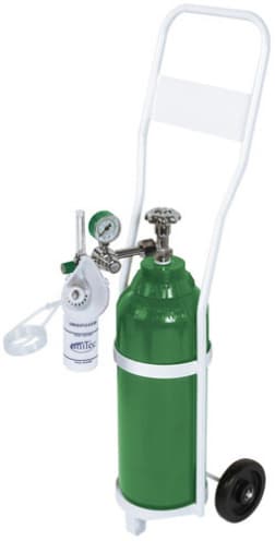 Unidade Móvel para Oxigenação com Cilindro de oxigênio de 50 litros - Portal do Médico