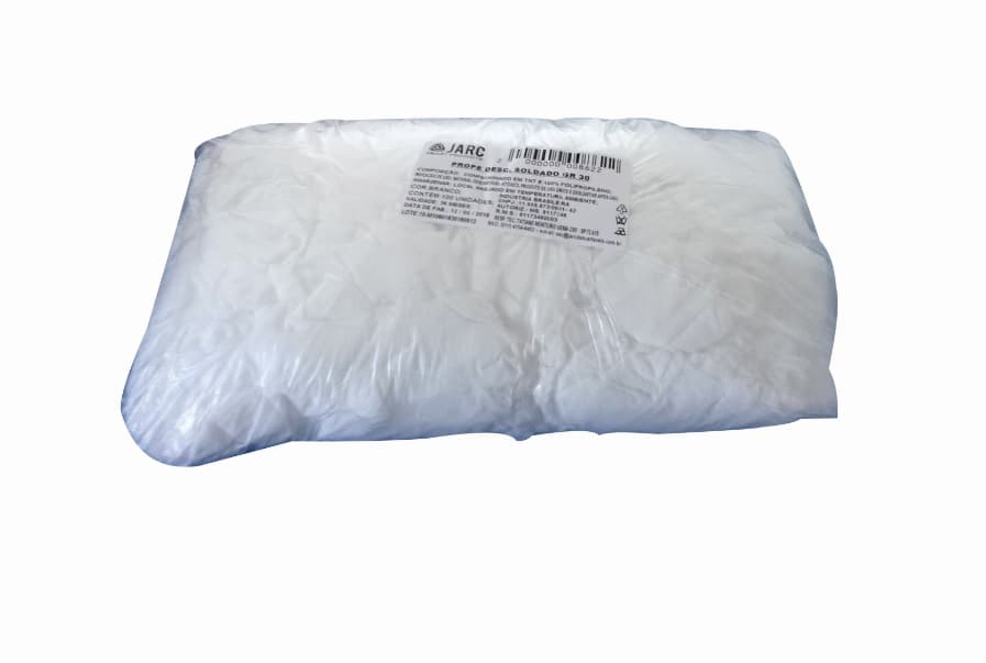Propé Em Tnt Branco C/100 Un Jarc (20) - Portal do Médico