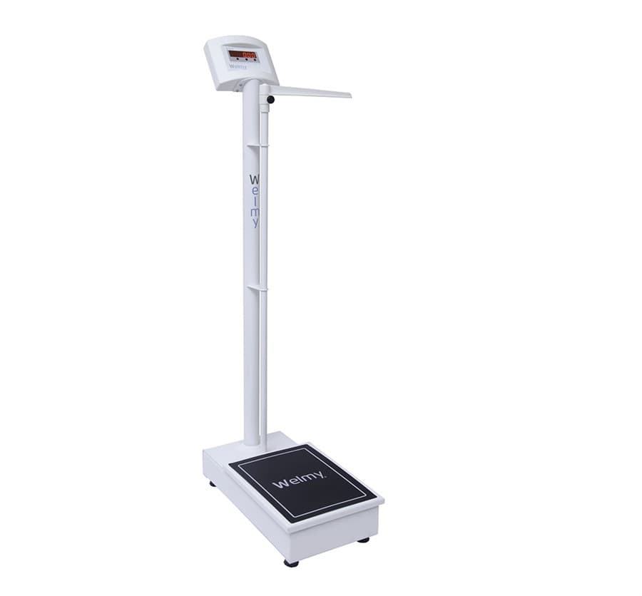 Balança Antropométrica Digital 200 Kg Divisão 100 g | Visor LED W