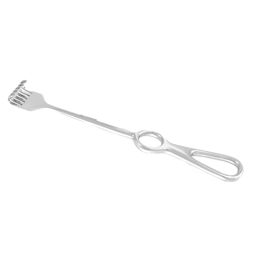 Afastador Volkmann C/ Dentes Rombos Aço Inox Abc (22/6-Dentes)