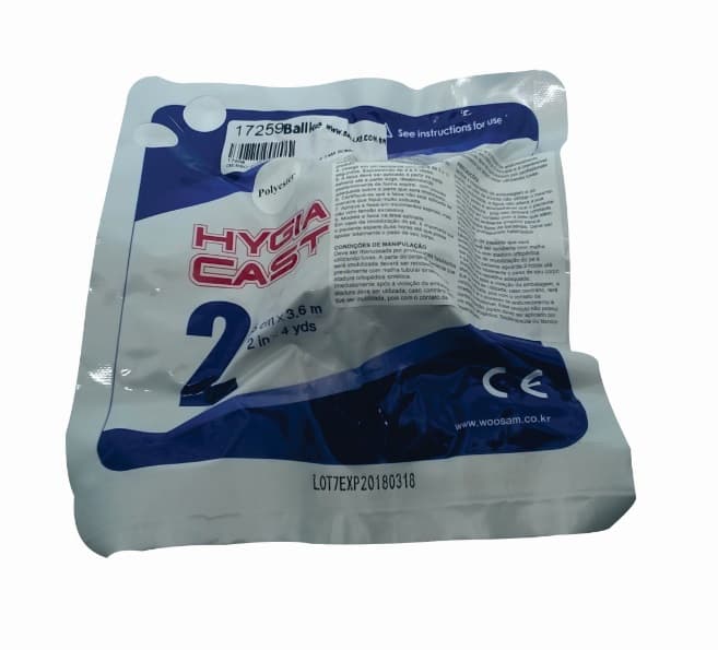 Gesso Sintético Hygia Cast (5cmx3,6m(Branco)) - Portal do Médico