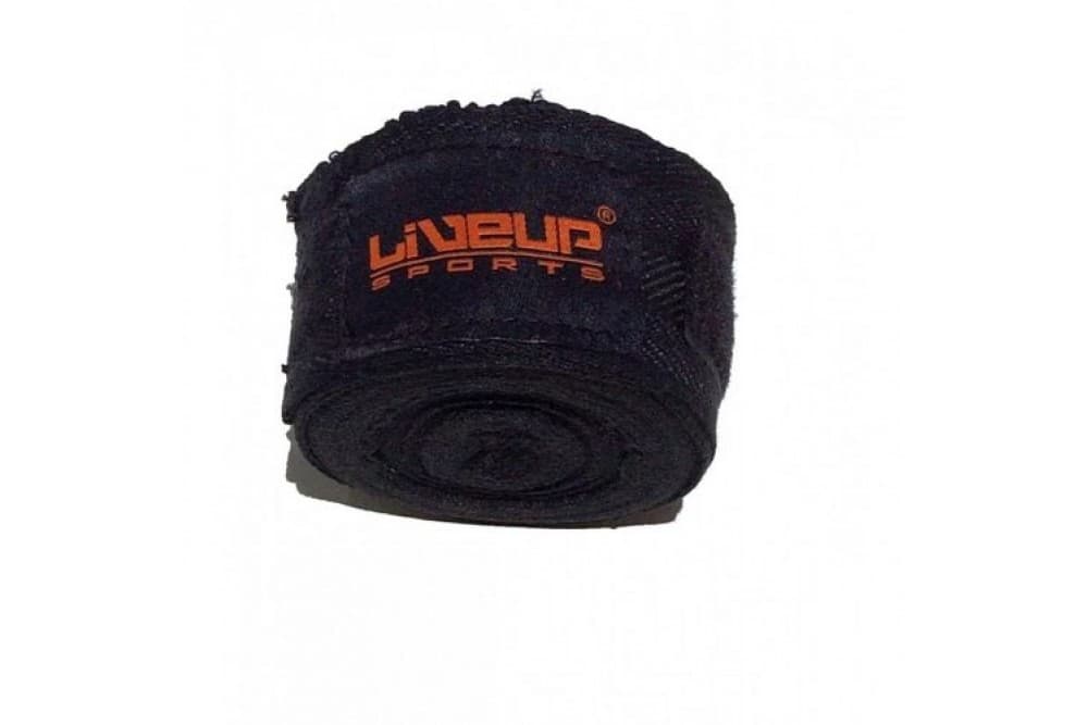 Bandagem Boxe Preta 3 Metros Liveup Sports