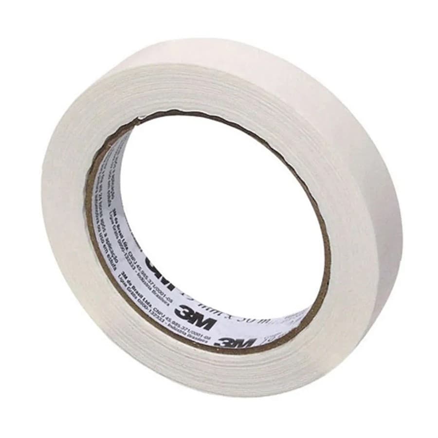Fita Adesiva Hospitalar Branca M332 | 19mm x 50m (Kit c/5 un) | 3M