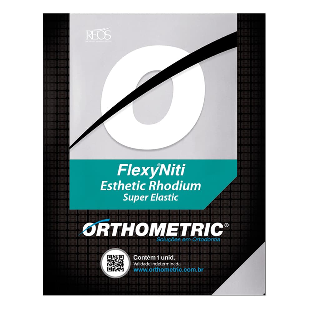 Arco Flexy Niti Super Elastic Rhodium Retangular Superior (0.016x0.022)