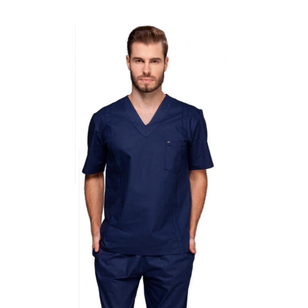 Scrub Dark Blue Masculino Dra Cherie (P) - Portal do Médico