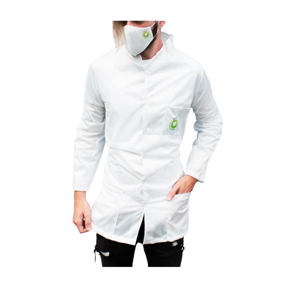 Jaleco Masculino Antibacteriano E Antiviral Bactec (G) - Portal do Médico