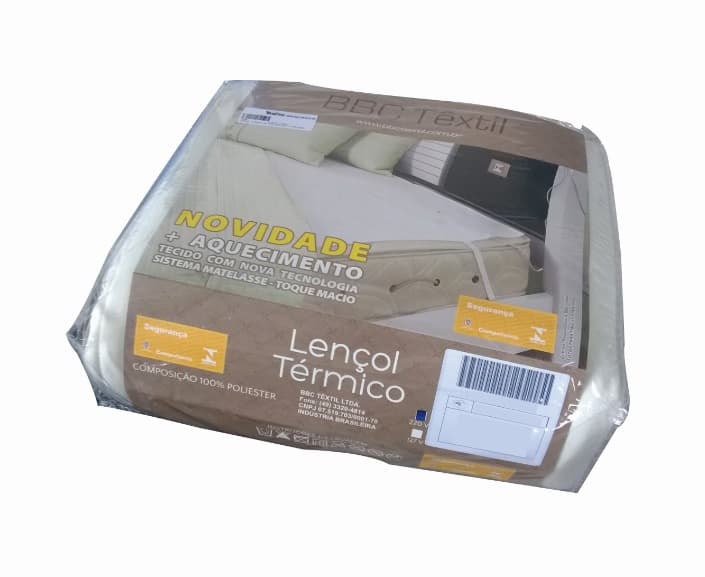 Lençol Térmico 02 Temperaturas Bbc Têxtil (Queen-220volts) - Portal do Médico