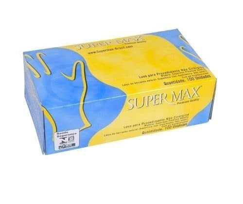 Luva Latex Procedimento Caixa C/100 Und Supermax (G) - Portal do Médico