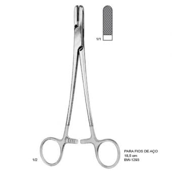 Porta Agulha Para Fio De Aço /Videa - Portal do Médico