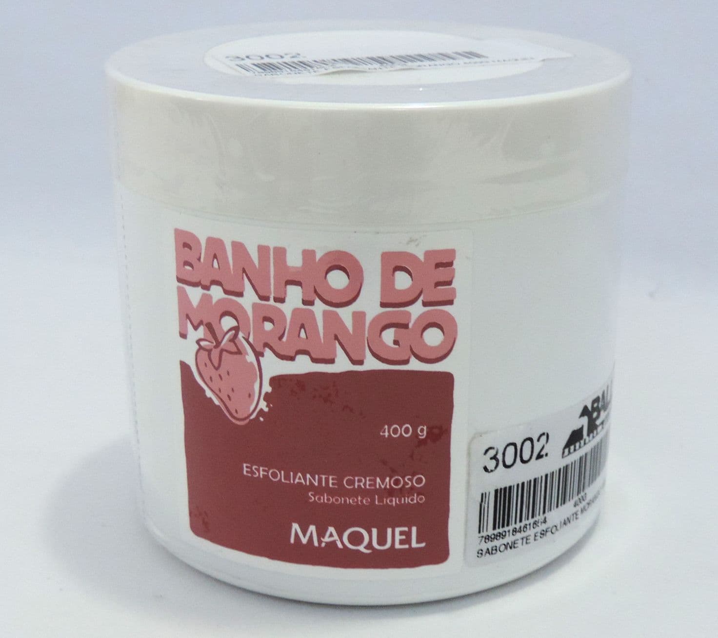 Sabonete Esfoliante Morango 400g Maquel - Portal do Médico