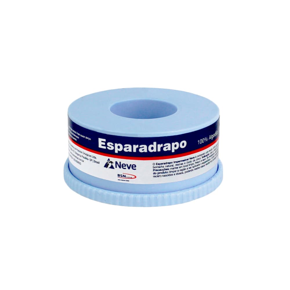 Esparadrapo Impermeável Neve (1,2cmx4,5m)