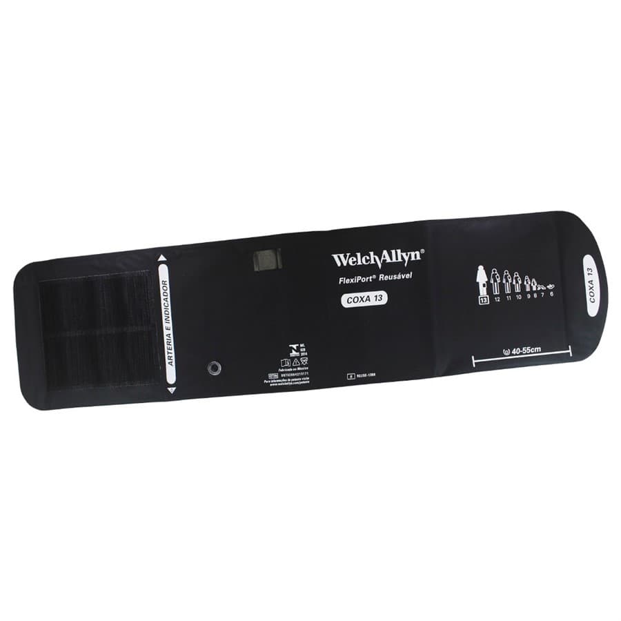Braçadeira Coxa Reusável Flexiport 13 - Welch Allyn