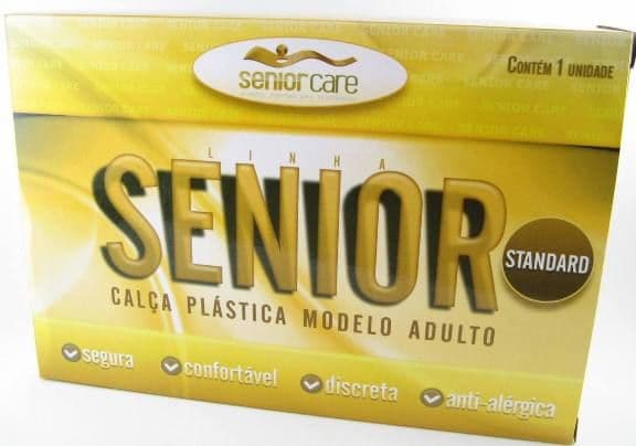 Calça Plástica P/Incontinencia Urinária C/Botão Senior (M) - Portal do Médico