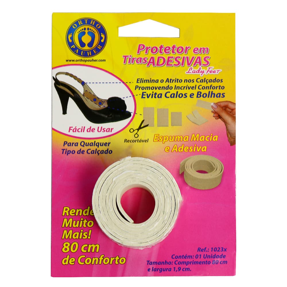 Protetor Em Tiras Adesivas Lady Feet Ortho Pauher - Portal do Médico