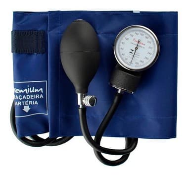 Esfigmomanômetro Premium Adulto - Azul