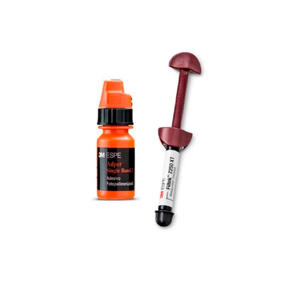Adesivo Single Bond 2 5,6ml 6g + Restaurador Z100 A1 4g 3m