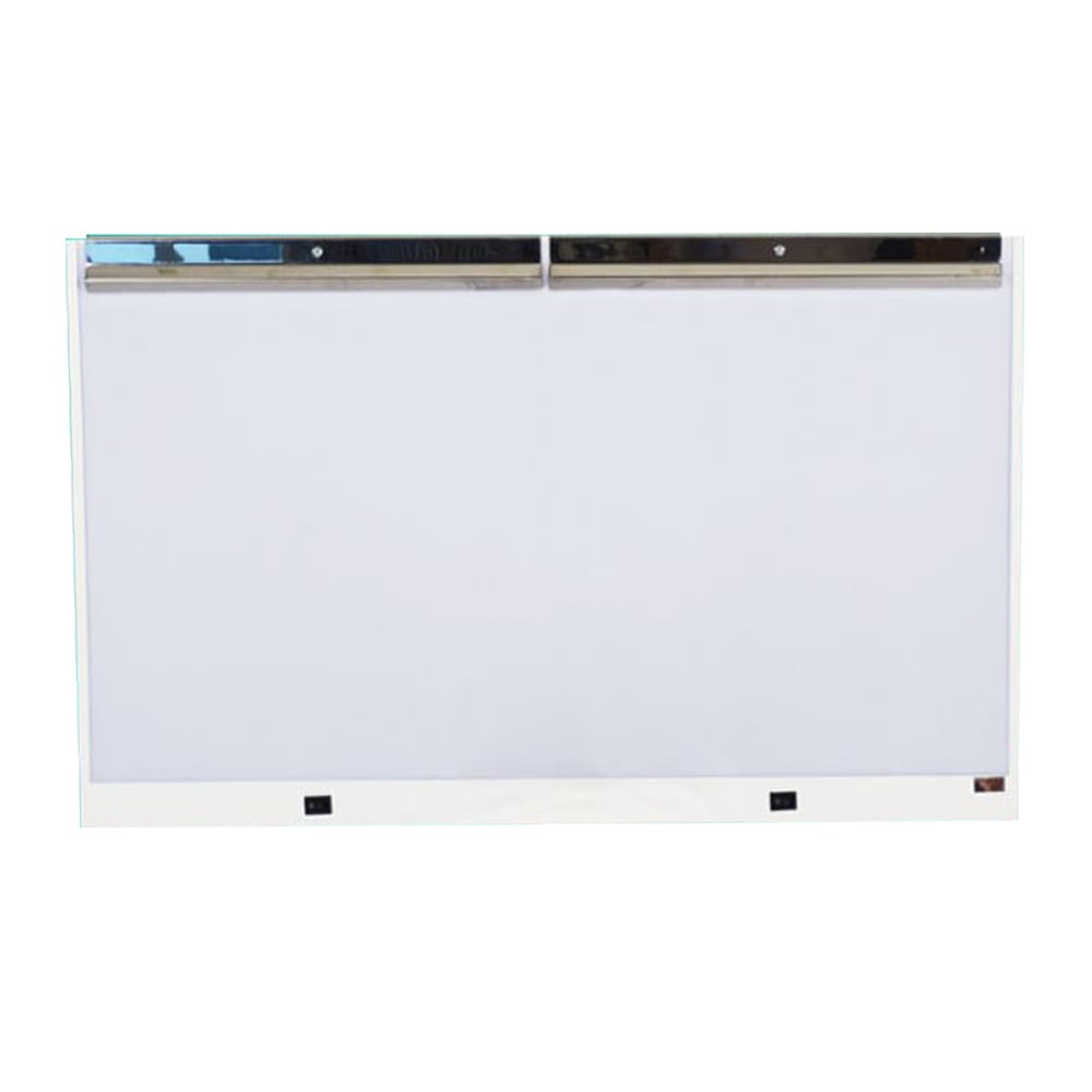 Negatoscópio Para Parede Metal Branco Bivolt (2-Corpos)