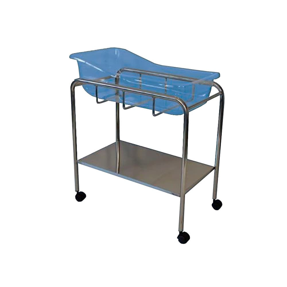 Berço Em Aço Inox Com Cesto Em Acrílico