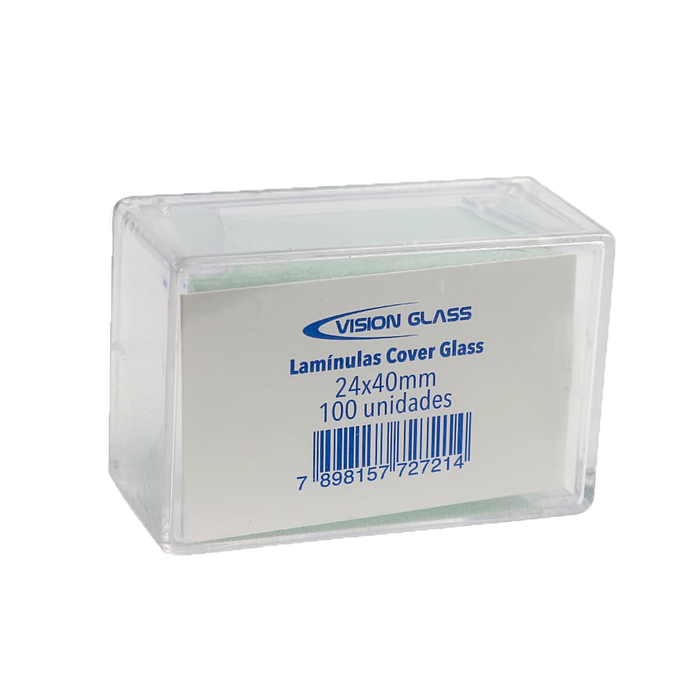 Lamínula Para Microscopia C/1000un Labor Import (24x40mm) - Portal do Médico