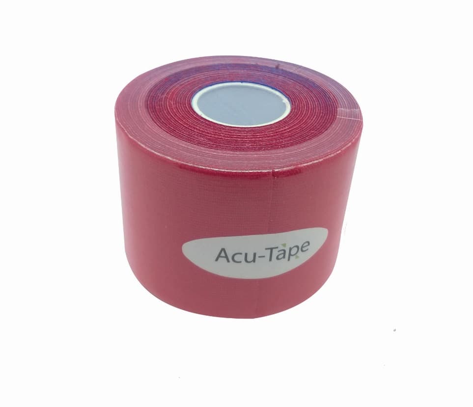 Acu-Tape 5cmx5m Bandagem Elástica Dong Bang (Vermelho)