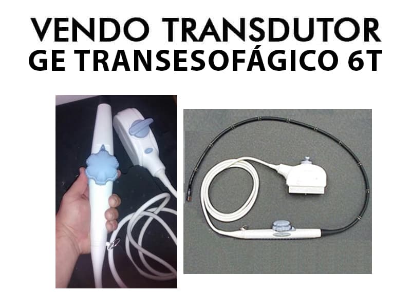 Transdutor GE Transesofágico 6T - Portal do Médico