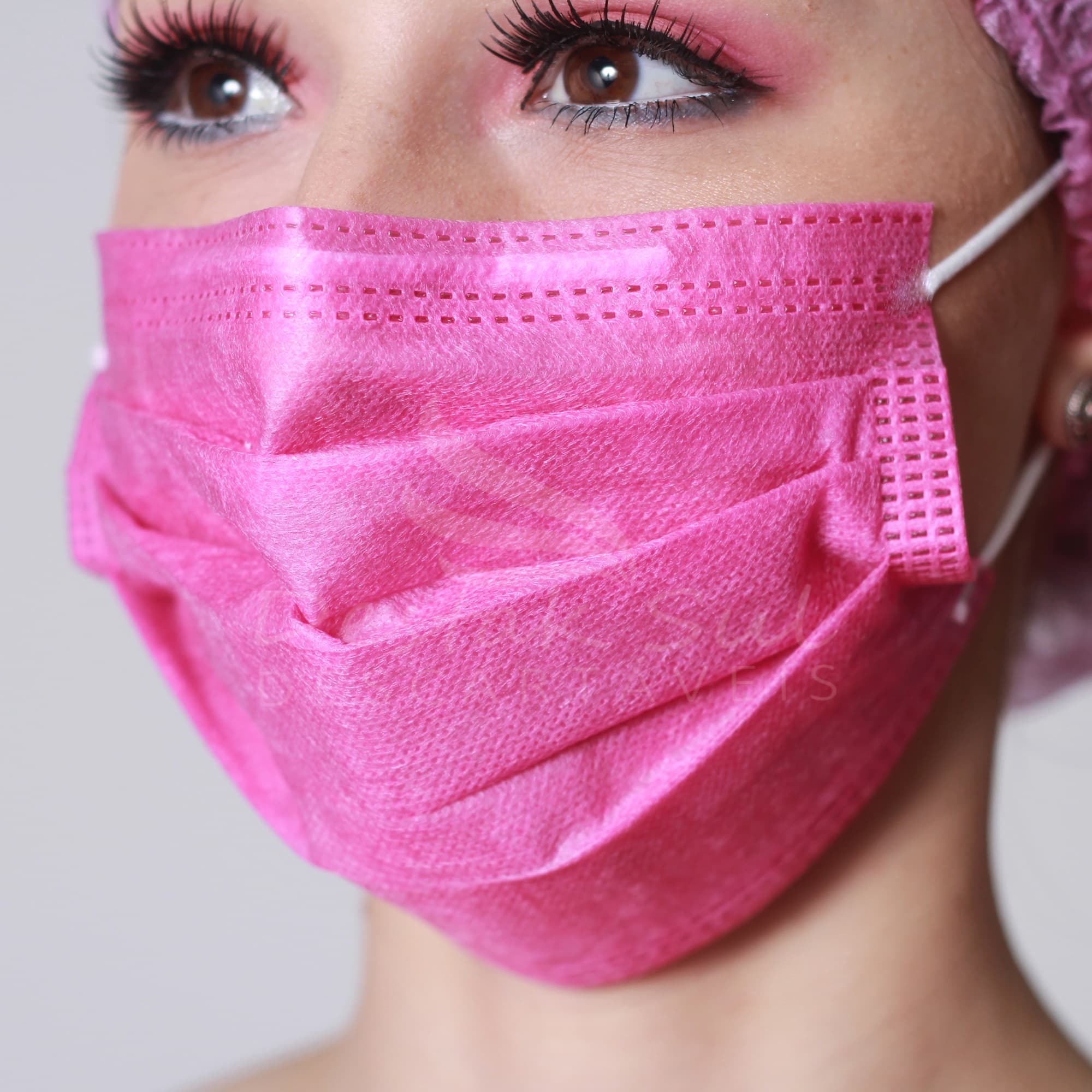 MASCARA PINK DESTAK TRIPLA ELAST PCT C/50 UN - Portal do Médico