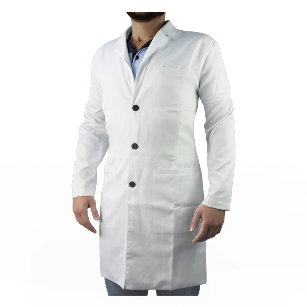 Jaleco Masculino Laszlo Branco Biostilo (M) - Portal do Médico