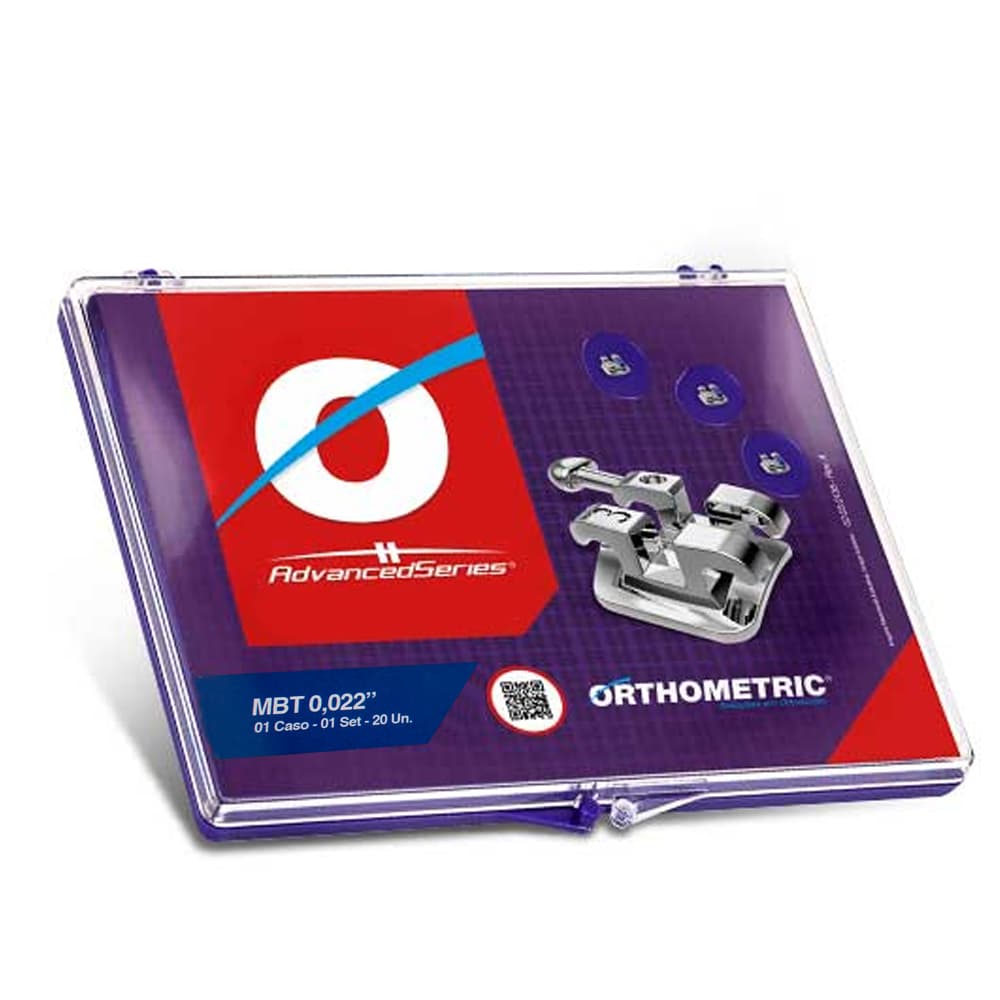 Braquete Metalico Advanced Series Mbt 0,022 C/1 Caso