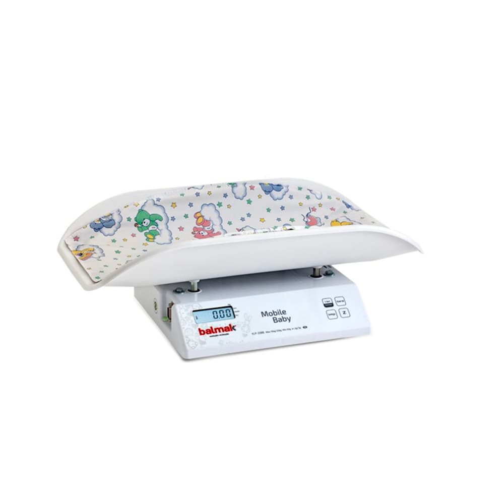 Balança Pediátrica Digital Concha Aço 25kg Mobilebaby Balmak