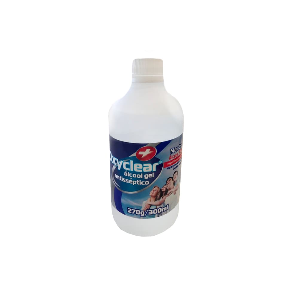 Álcool Gel 70% Antisséptico Hidratante Aloe Vera Oxyclear