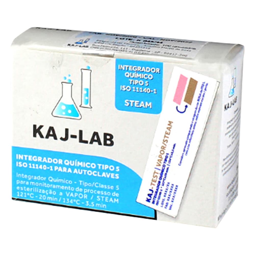 Integrador Químico Tipo/Classe 5 C/50un Kaj-Lab - Portal do Médico